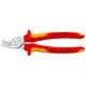 Knipex Kábelolló krómozott VDE 165mm