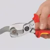 Knipex Kábelolló kettős vágóéllel krómozott VDE 200mm