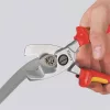 Knipex Kábelolló kettős vágóéllel krómozott VDE 200mm