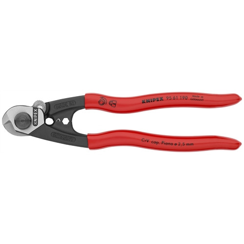 Knipex drótkötélvágó 200mm (vágh. átm.: 6mm)