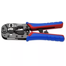   Knipex krimpelő fogó RJ45 Western dugókhoz többkomponensű markolattal 191mm
