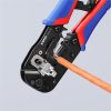 Knipex krimpelő fogó RJ45 Western dugókhoz többkomponensű markolattal 191 mm