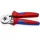 Knipex önbeállító krimpelő fogó érvéghüvelyekhez 180mm 0.08 - 10 + 16 mm2