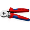Knipex önbeállító krimpelő fogó érvéghüvelyekhez 180mm 0.08 - 10 + 16 mm2