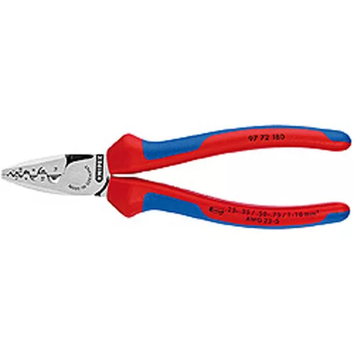 Knipex érvéghüvely fogó 180mm