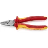 Knipex Krimpelő fogó érvéghüvelyekhez VDE 180mm