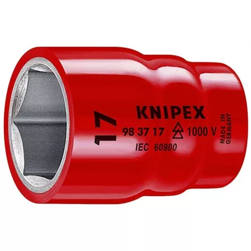 Knipex VDE dugókulcs 3/8" 13mm hatszög
