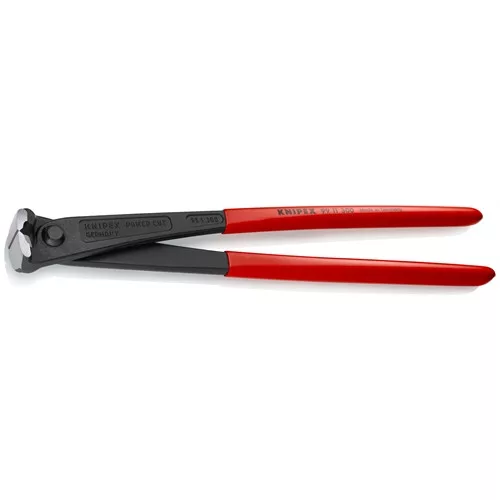 Knipex erőkímélő betonszerelő (rabitz) fogó feketére foszfátozott, mártott nyél 300mm