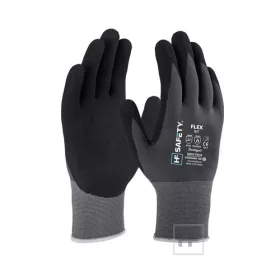   HF Safety FLEX mikrohab nitril mártott kesztyű 100C-ig hőálló 11