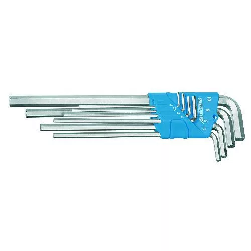 Gedore hajlított imbuszkulcs készlet, hosszú, tartóban, 8 részes AF (H 42 EL-88 A)