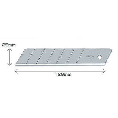 Olfa vágópenge HB-20 25mm (20 db/csomag)