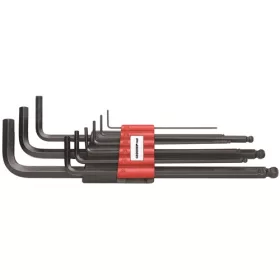   GedoreRed imbuszkulcs készlet hosszú gömbvégű 1.5-10 mm 9 részes R36675009