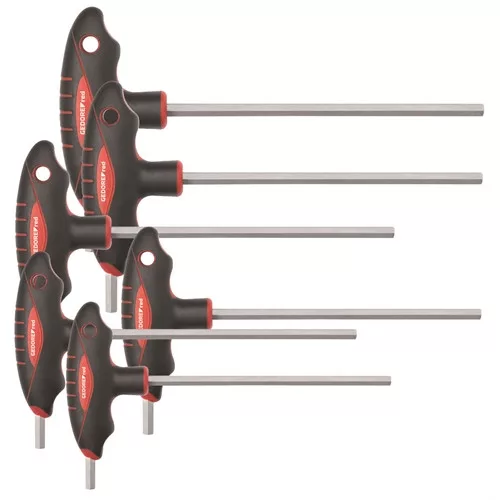 GedoreRed imbuszkulcs T-nyéllel készlet 2.5-8mm 6 részes R38672006