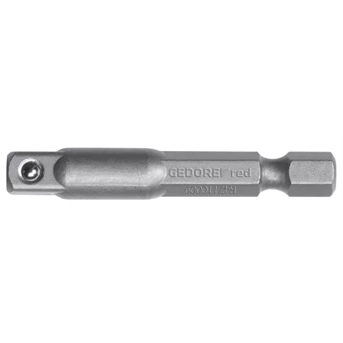 GedoreRed adapter 1/4"-1/4" L 50 mm R47110009