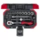 GedoreRed dugókulcs készlet 1/4" 4-13mm 16 részes R49003016