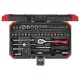 GedoreRed dugókulcs készlet 1/4" 4-14mm 46 részes R49003046