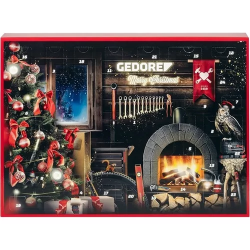 GedoreRed Adventi naptár dugókulcs készlet 1/4" 33 részes R49013033