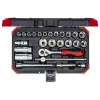 GedoreRed dugókulcs készlet 3/8" 6-24mm 26 részes R59003026