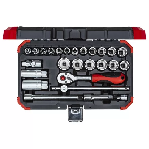 GedoreRed dugókulcs készlet 3/8" 6-24mm 26 részes R59003026