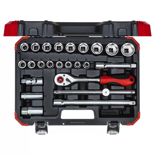 GedoreRed dugókulcs készlet 1/2" 10-32mm 24 részes R69003024