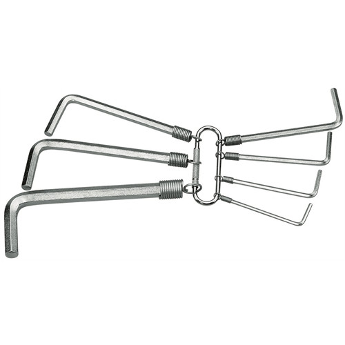 Gedore imbuszkulcs készlet gyűrűn 2-8 mm 7 részes (S 42-07) T