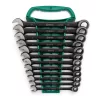 SATA racsnis csillag-villáskulcs készlet 8-19mm 12 részes Black Edition