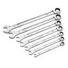 SATA X6 120 fogas univerzális racsnis csillag-villáskulcs készlet 8-19mm 7 részes
