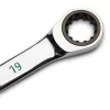 SATA X6 120 fogas univerzális racsnis csillag-villáskulcs készlet 8-19mm 7 részes