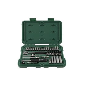 SATA dugókulcs készlet 1/4" 3.5-14mm 52 részes