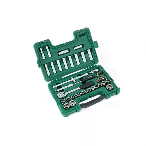 SATA dugókulcs készlet 1/2" 10-32mm 60 részes
