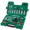 SATA dugókulcs készlet 1/2" 10-32mm 60 részes