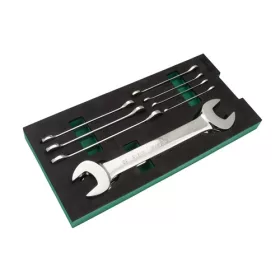   SATA villáskulcs készlet 6x7-30x32 mm 10 részes szivacsmodulban