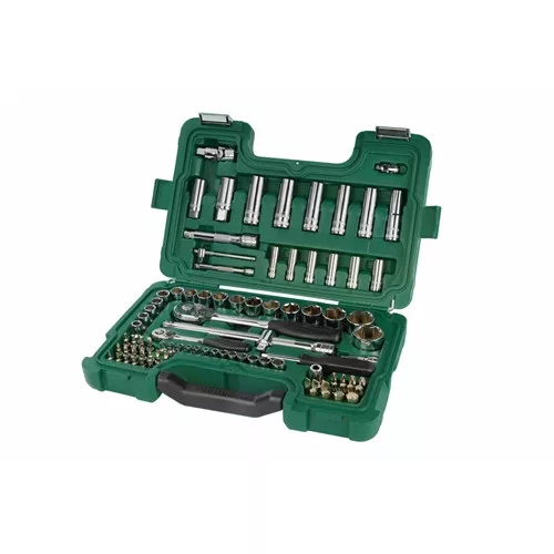 SATA dugókulcs készlet 1/4"-1/2" 88 részes
