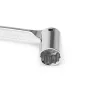 SATA kétoldalas villás-dugókulcs készlet 10-19mm 6 részes