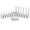 SATA imbusz dugókulcs készlet 1/4"-1/2" 18 részes (3-12 mm)