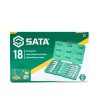SATA imbusz dugókulcs készlet 1/4"-1/2" 18 részes (3-12 mm)