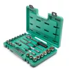 SATA dugókulcs készlet 1/2" 9-32mm 24 részes hatszög