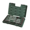 Sata dugókulcs készlet 1/2" 24 részes 12-szögű (9-32mm)