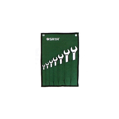 SATA csillag-villáskulcs készlet 8-19mm 7 részes (felgöngyölíthető táskában)