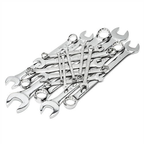 SATA csillag-villáskulcs készlet 1/4"-1.1/4" 16 részes (felgöngyölíthető táskában)