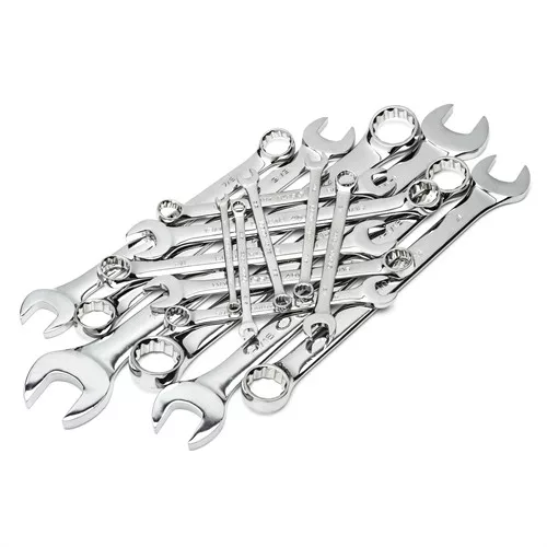 SATA csillag-villáskulcs készlet 1/4"-1.1/4" 16 részes (felgöngyölíthető táskában)