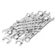 SATA csillag-villáskulcs készlet 1/4"-1.1/4" 16 részes (felgöngyölíthető táskában)