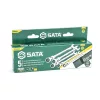 SATA csuklós racsnis csillag-villáskulcs készlet 10-14mm 5 részes