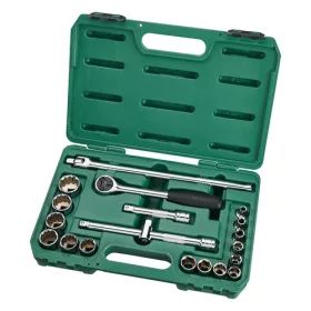   SATA dugókulcs készlet col 1/2" 20 részes 6-és 12-szög