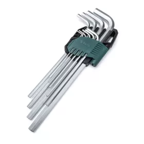 SATA imbuszkulcs készlet 9 részes 1.5-10mm, extra hosszú