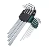 SATA imbuszkulcs készlet 9 részes 1.5-10mm, extra hosszú