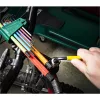 SATA imbuszkulcs készlet 9 részes 1.5-10mm, hosszú (színkód)