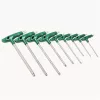 SATA T-nyelű imbuszkulcs készlet 9 részes 2-10mm, gömbvégű, állvánnyal