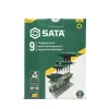SATA T-nyelű imbuszkulcs készlet 9 részes 2-10mm, állvánnyal
