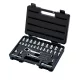 SATA átmenő dugókulcs készlet 1/4" és 3/8" 30 részes